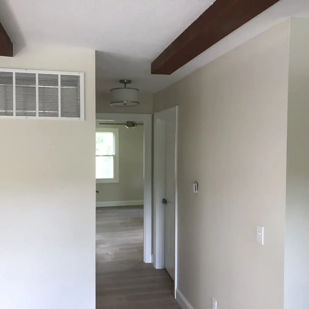 Modern Hallway in a Midwest Remodel